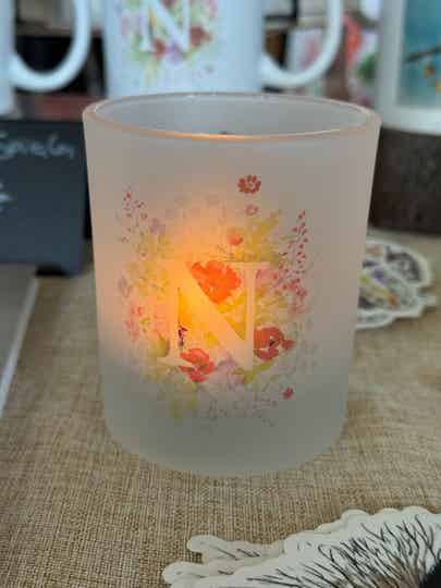 Verre porte bougie ou verre simple