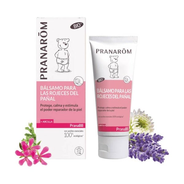 Bálsamo Pranabb para Rozaduras del Pañal - Fórmula Biológica de Pranarom