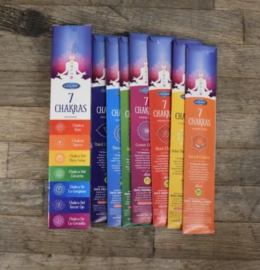 Incienso 7 Chakras: Armoniza tu energía y eleva tu espíritu