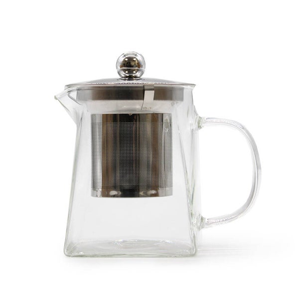 Tetera de vidrio con infusor