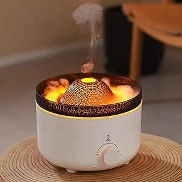 Difusor de Aroma Efecto Volcán Grande - Dos Colores
