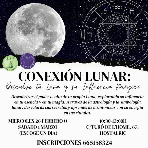 🌙 Conexión Lunar: Descubre tu Luna y su Influencia Mágica ✨