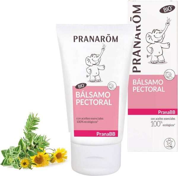 Pranabb Bálsamo Pectoral Bio - Facilita la Respiración en Bebés