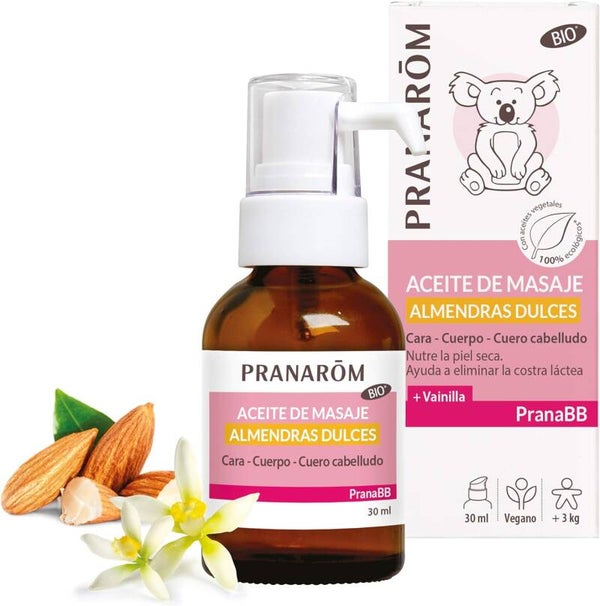 Aceite de Masaje PranaBB para Bebés - Nutrición y Cuidado Delicado