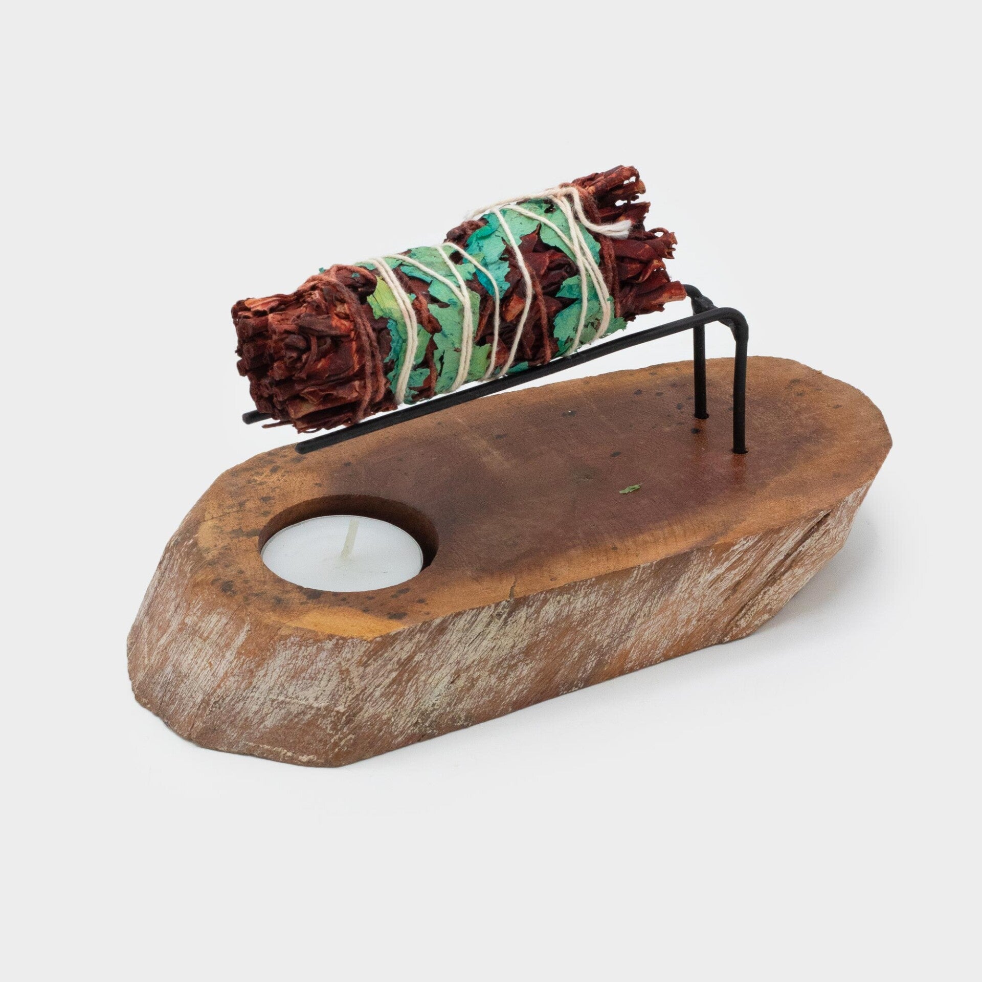 Quemador de Palo Santo – Madera de Gamel Blanqueada