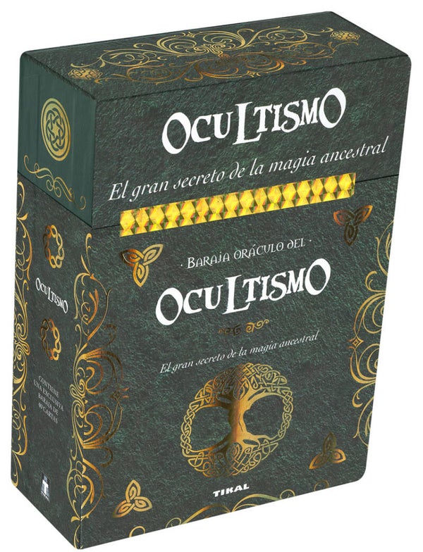 Baraja Oráculo del Ocultismo: Cartas y Libro Guía