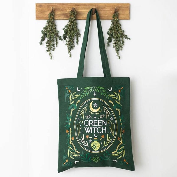 Tote bag Bruja Verde