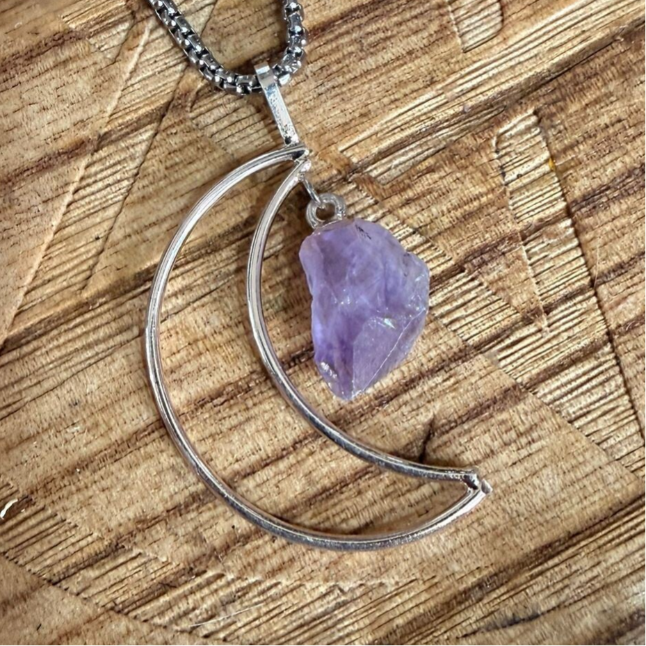 Collar · Luna con Amatista