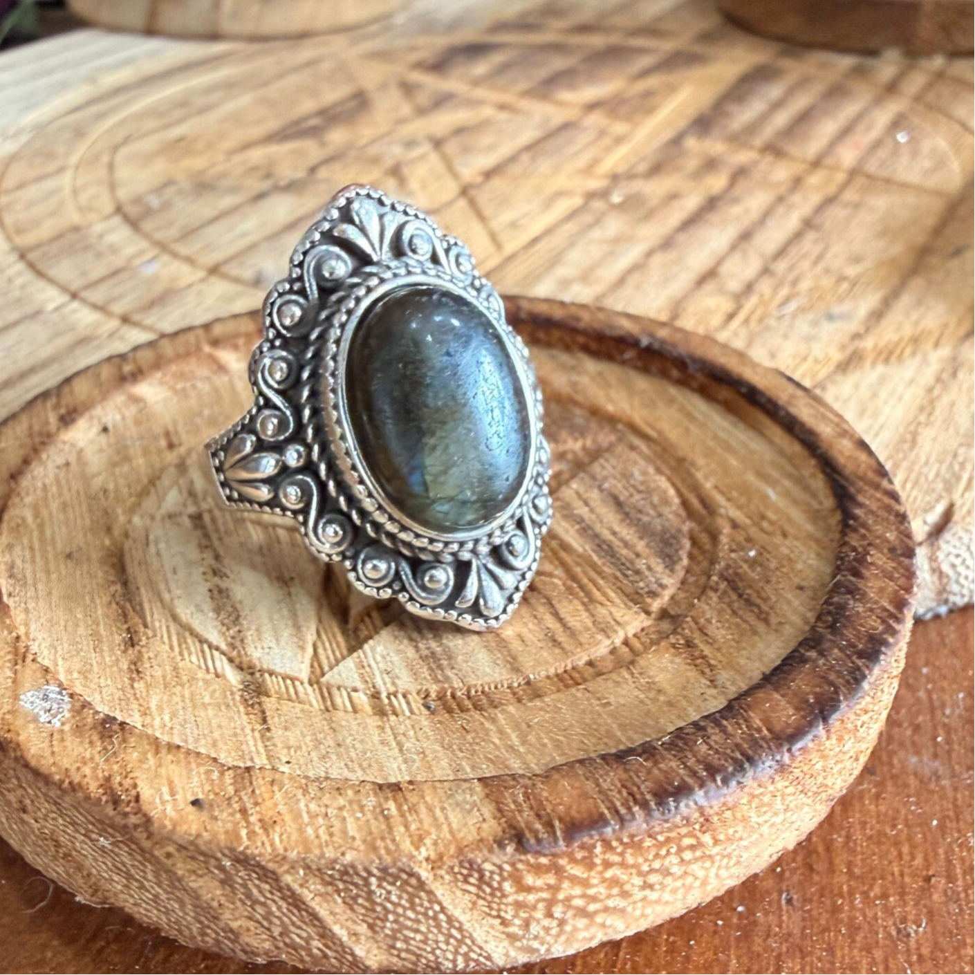 Anillo de Acero · Labradorita