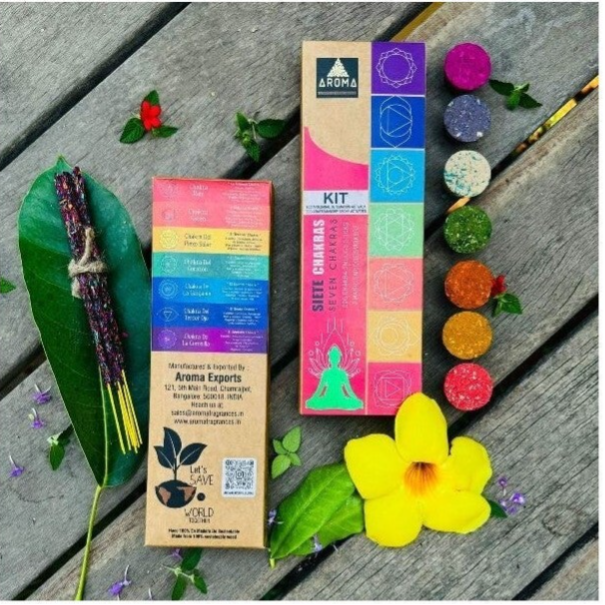 Kit de Inciensos 7 Chakras