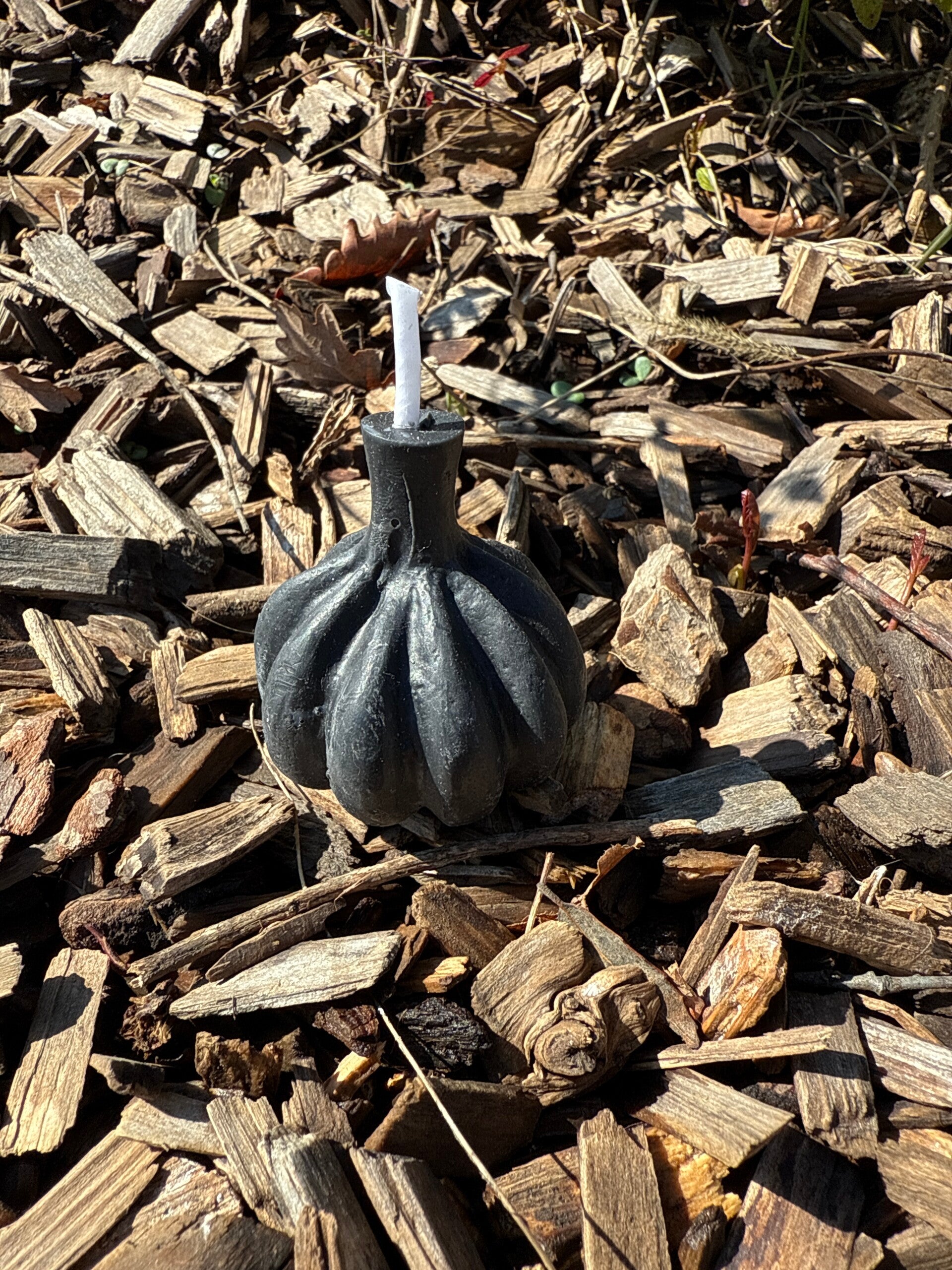 Vela en Forma de Ajo: Protección y Limpieza Energética