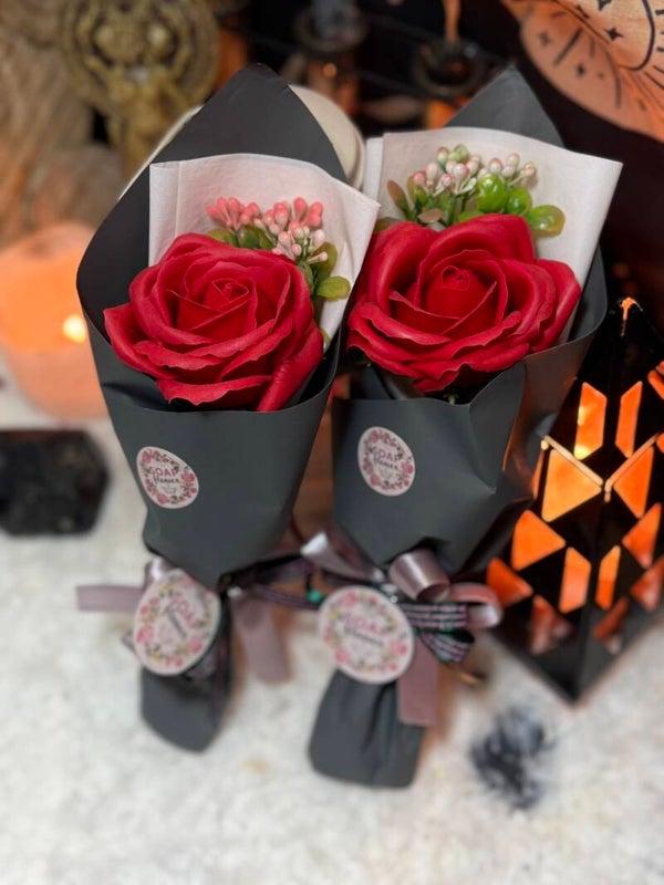 Flor de Jabón Roja 🌹💘