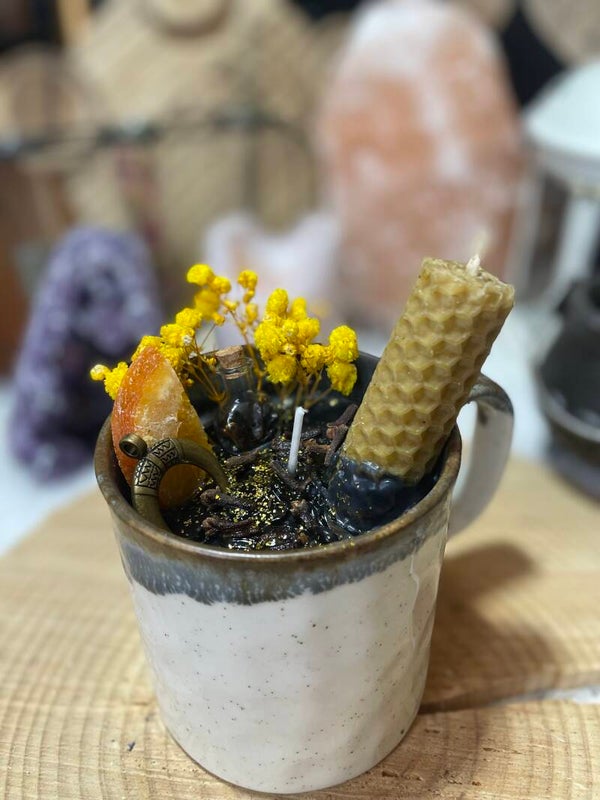 Vela en Taza Protección