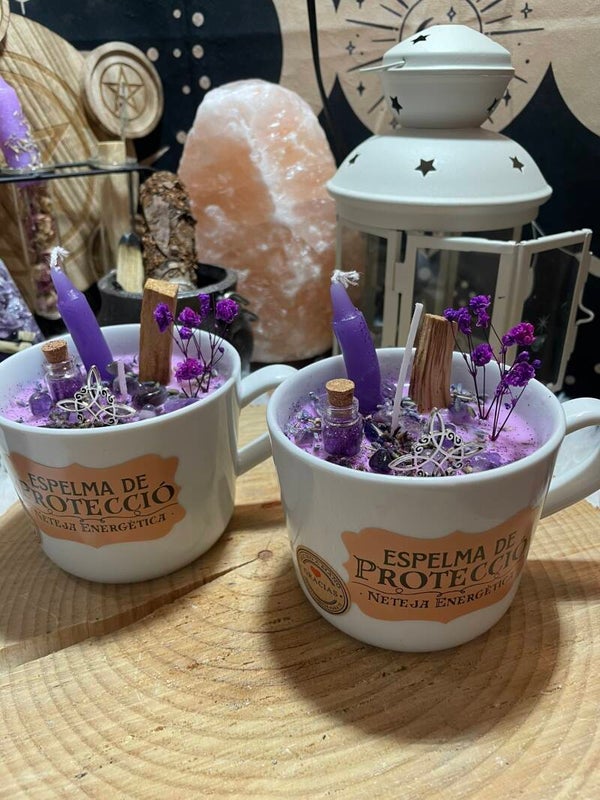 Velas de Soja Artesanales - Protección