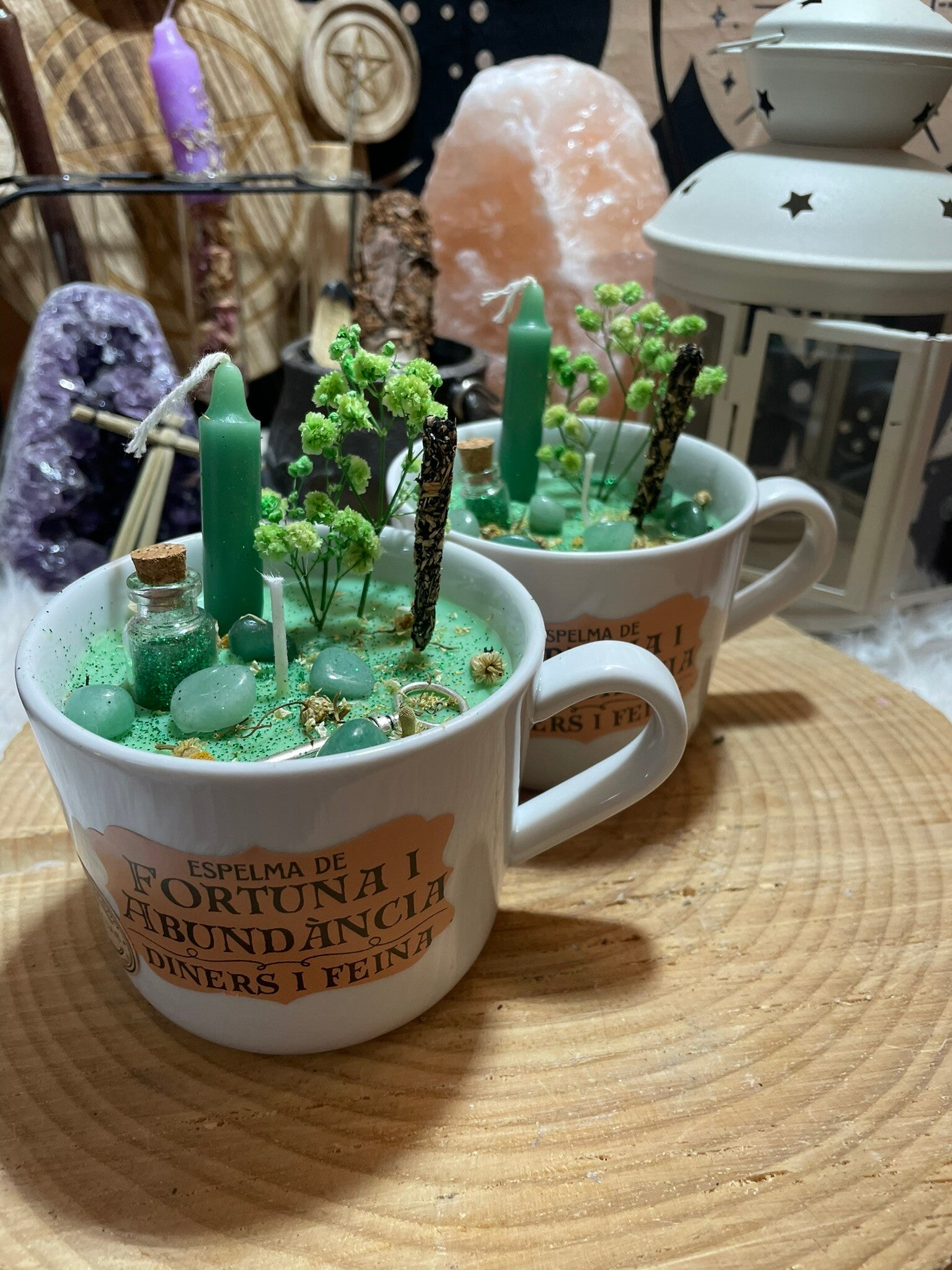 Velas de Soja Artesanales - Abundancia y Fortuna