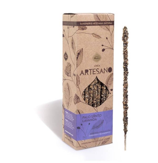 Incienso Artesano a Granel: Palo Santo y Lavanda - 1 varilla