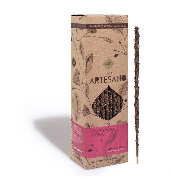 Incienso Artesano a Granel: Palo Santo y Rosas