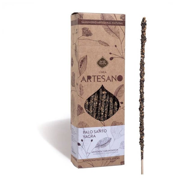 Incienso Artesano a Granel: Palo Santo y Yagra - 1 varilla