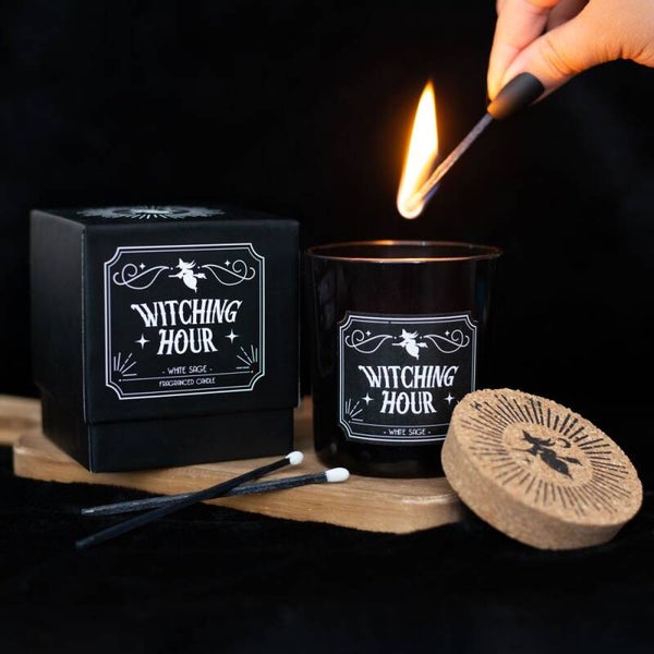 Vela Hora de las Brujas – Salvia Blanca