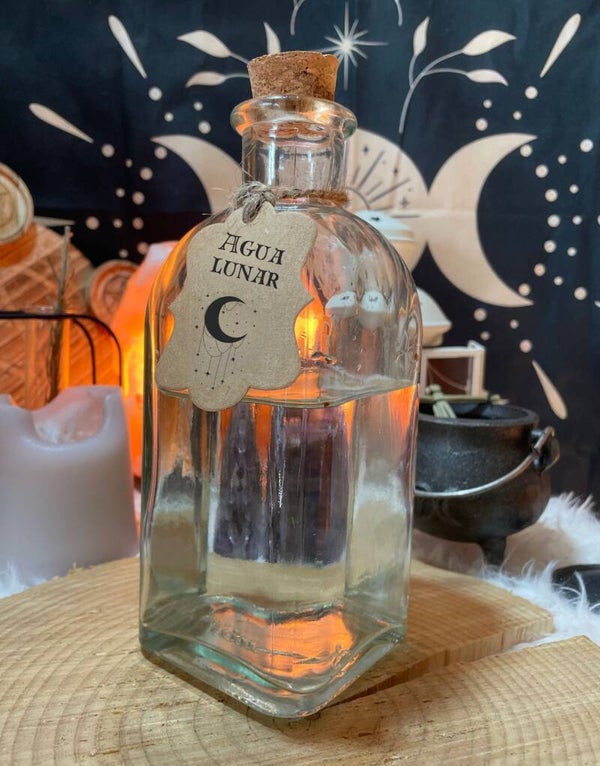 Hechizo de Agua Lunar en Noche de Luna Llena - 200ml