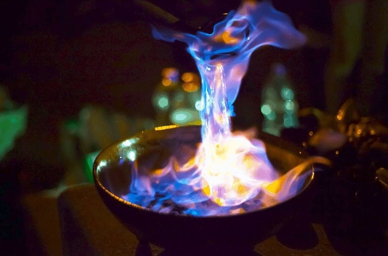 El Brebaje de la Llama del Amor y la Línea de Fuego (Bodas)