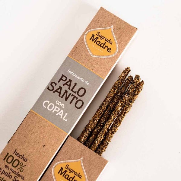 Incienso de Palo Santo con Copal - Caja 8 varillas