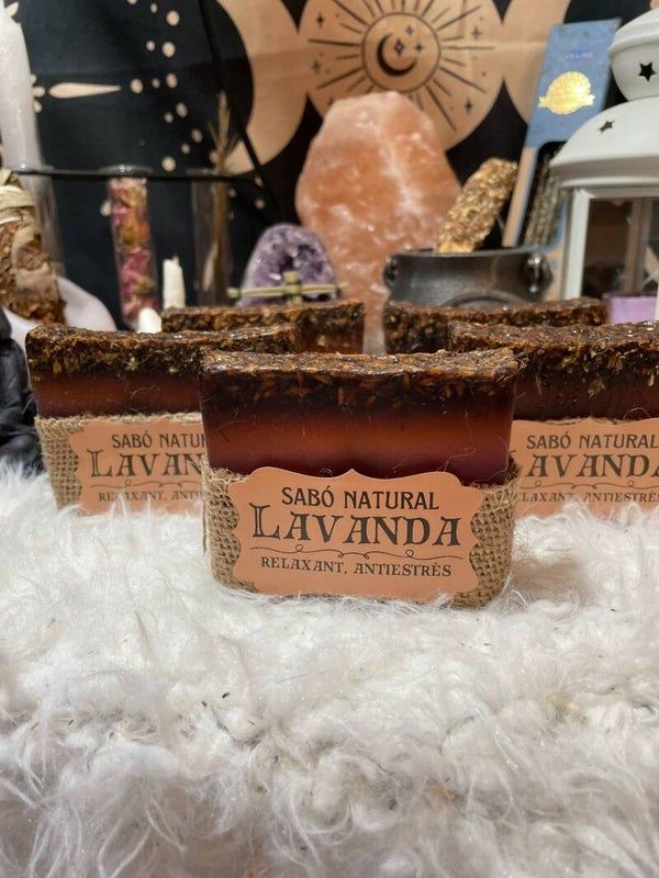 Jabón Natural de Lavanda