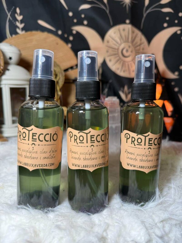 🌿✨ Agua de Bruja de Protección – Poder de la Tierra y el Espíritu ✨🌿