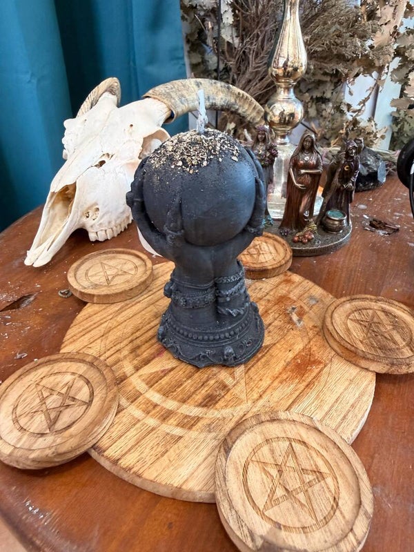 Vela Artesanal de Soja – Manos de Bruja