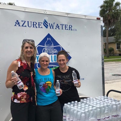 This is a vehicle wrao that I created for Azure Water. In addition to creating the artwork, I worked directly with the automotive detailer that put the wrap on the Azure Water's vehicle in order to transfer large artwork files.