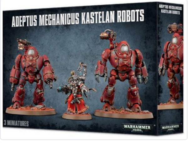Adeptus Mechanicus Kastelan Robots