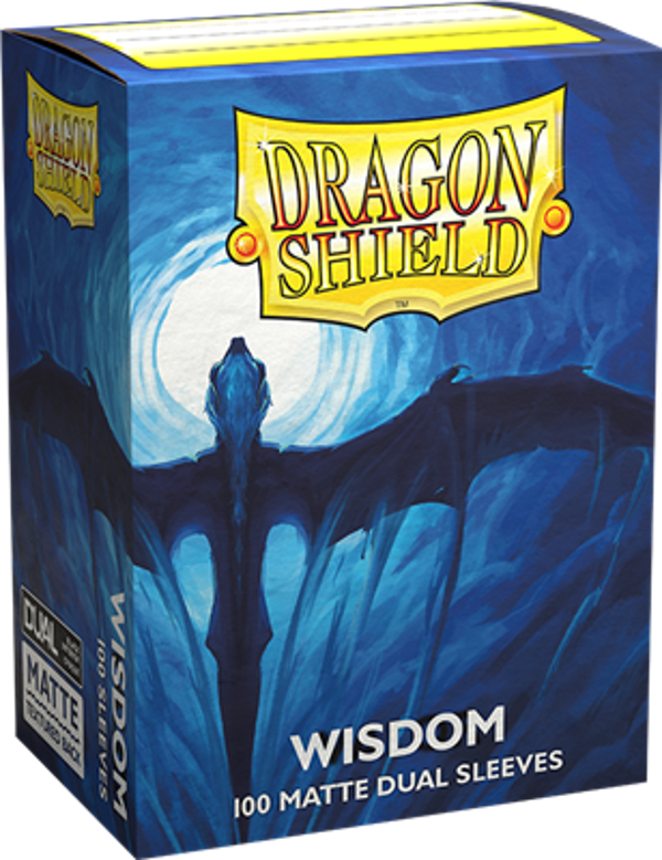 100 Dragon Shield Dual Matte - Wisdom