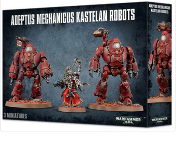 Adeptus Mechanicus Kastelan Robots