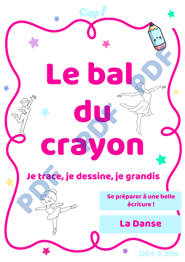 Le bal du crayon - Danse - PDF à imprimer