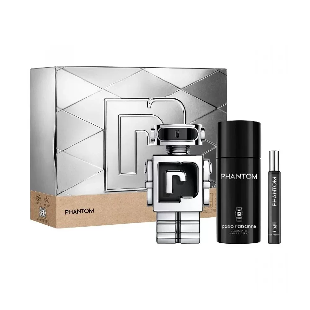 PACO RABANNE CONF. PHANTOM EDT 100ML+ DEO 150ML+ EDT 10ML