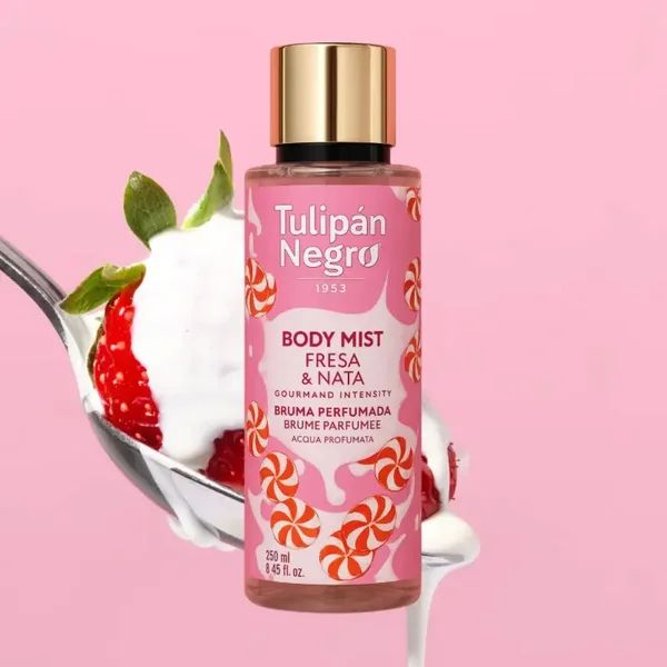 TULIPAN NEGRO BODY MIST FRESA & NATA 250ML