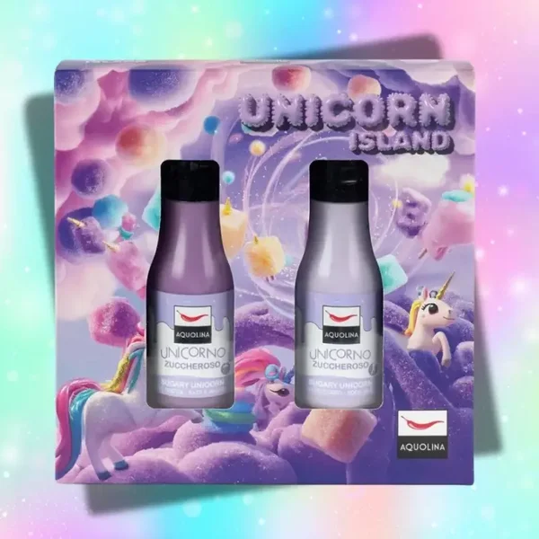 AQUOLINA UNICORN ISLAND SET SG125ML+BL125ML