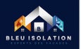 Bleu isolation