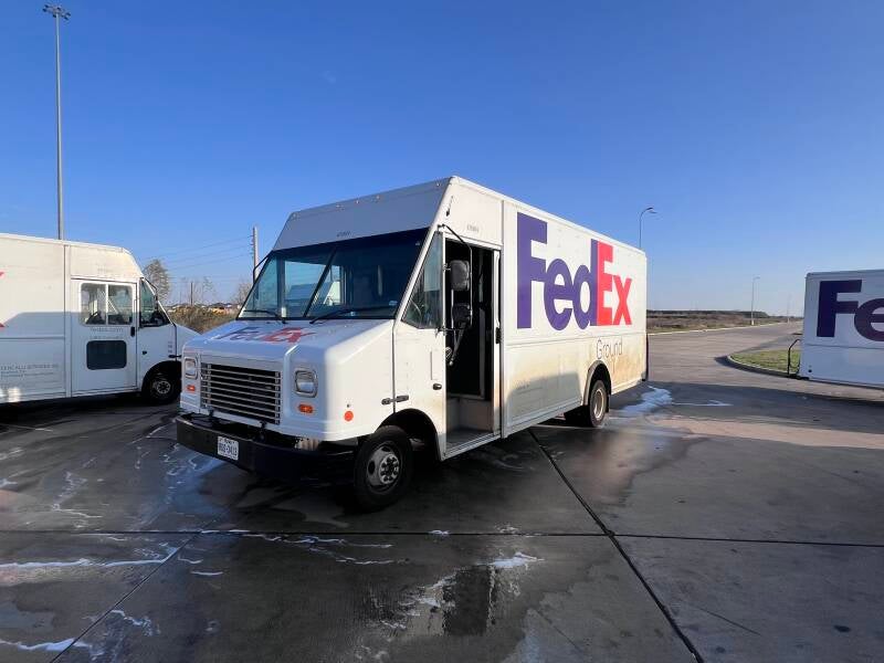 Truck wash - before