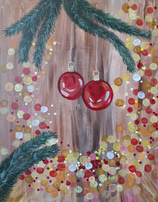 Schilderworkshop kerstballen (tijdelijk)