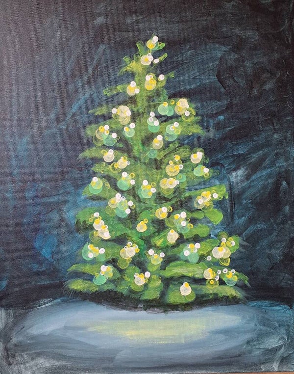 Schilderworkshop kerstboom (tijdelijk)