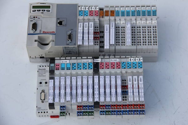 Großes Bosch Rexroth SPS-Paket: IndraControl L40 & 3x Profibus-Buskoppler