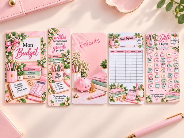 Kit débutant pour budget planner A6