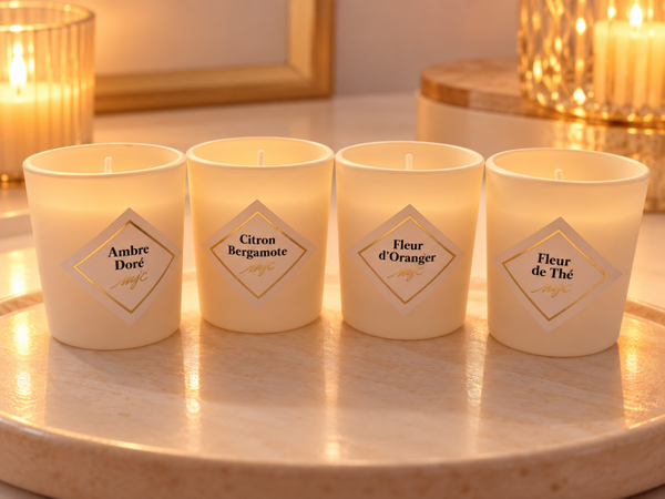 Lot de 4 mini bougies My Jolie Candle