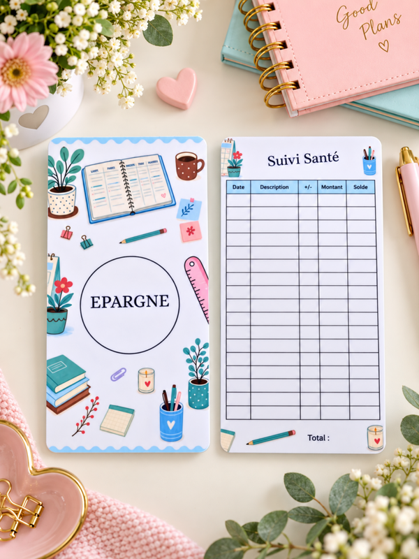 Kit débutant pour budget planner A6