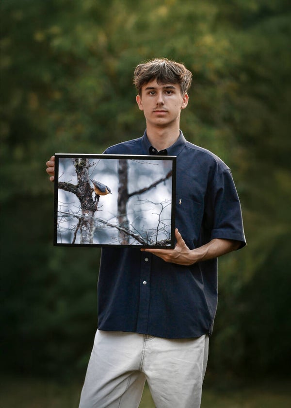 Cadre Photo Animalier 30x40 cm – Édition Spéciale (Exemplaire Unique)