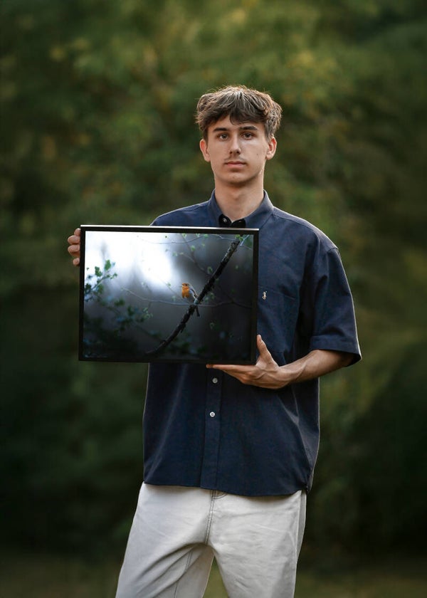 Cadre Photo Animalier 30x40 cm – Édition Spéciale (Exemplaire Unique)