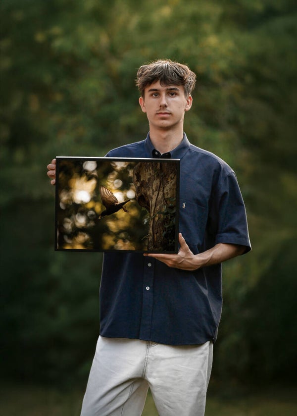 Cadre Photo Animalier 30x40 cm – Édition Spéciale (Exemplaire Unique)