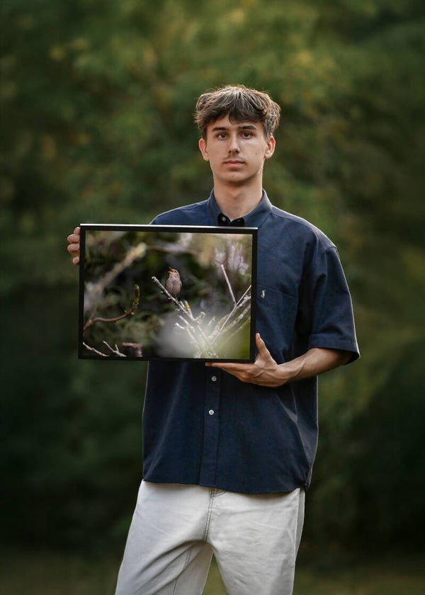 Cadre Photo Animalier 30x40 cm – Édition Spéciale (Exemplaire Unique)