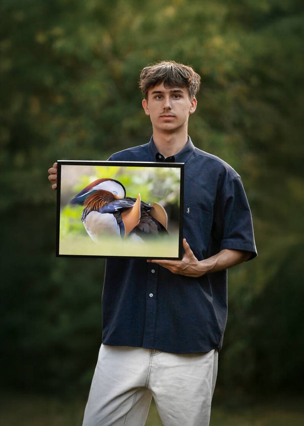 Cadre Photo Animalier 30x40 cm – Édition Spéciale (Exemplaire Unique)